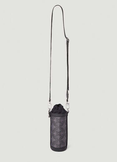 Re-Jacquard Orborama Water Bottle Holder Vivienne Westwood Re-Jacquard Orborama Water Bottle Holder Black vvw0152049