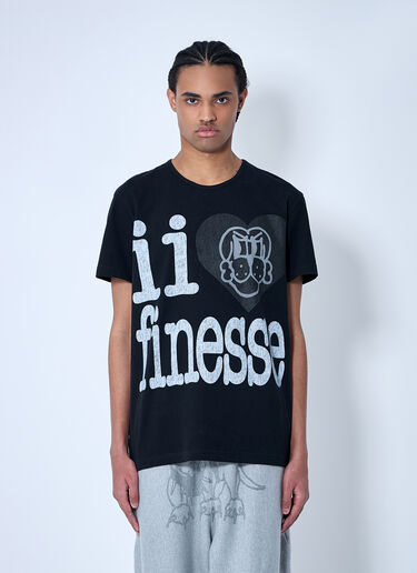 CHITO II Heart Finesse T 恤  黑色 chi0159003