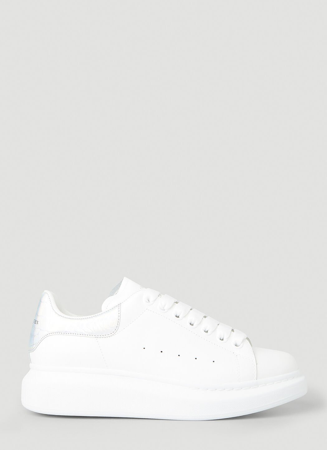 Alexander McQueen Oversized Sneakers in White LN CC