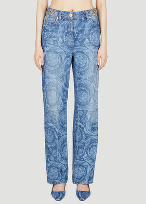 Versace Barocco Regular Fit Jeans Blue ver0255002