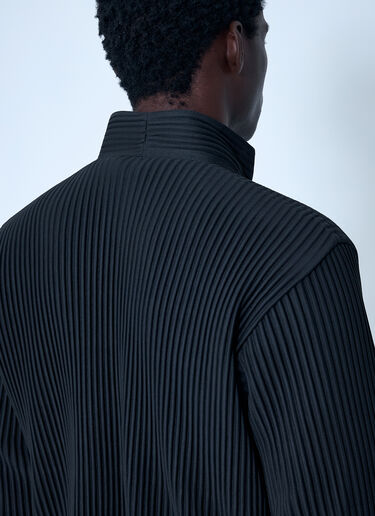 Homme Plissé Issey Miyake Multi-Pocket Overshirt Grey hmp0162007