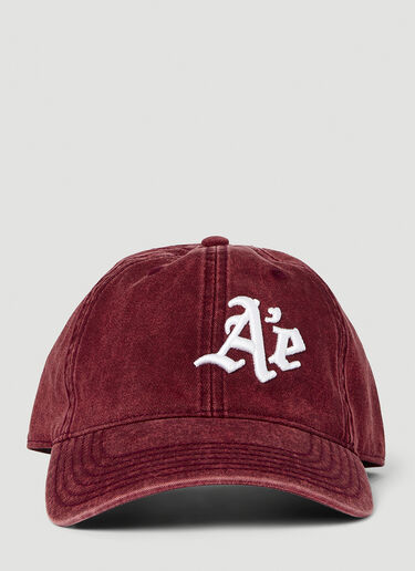 Aaron Esh AE Baseball Cap Red ash0152011