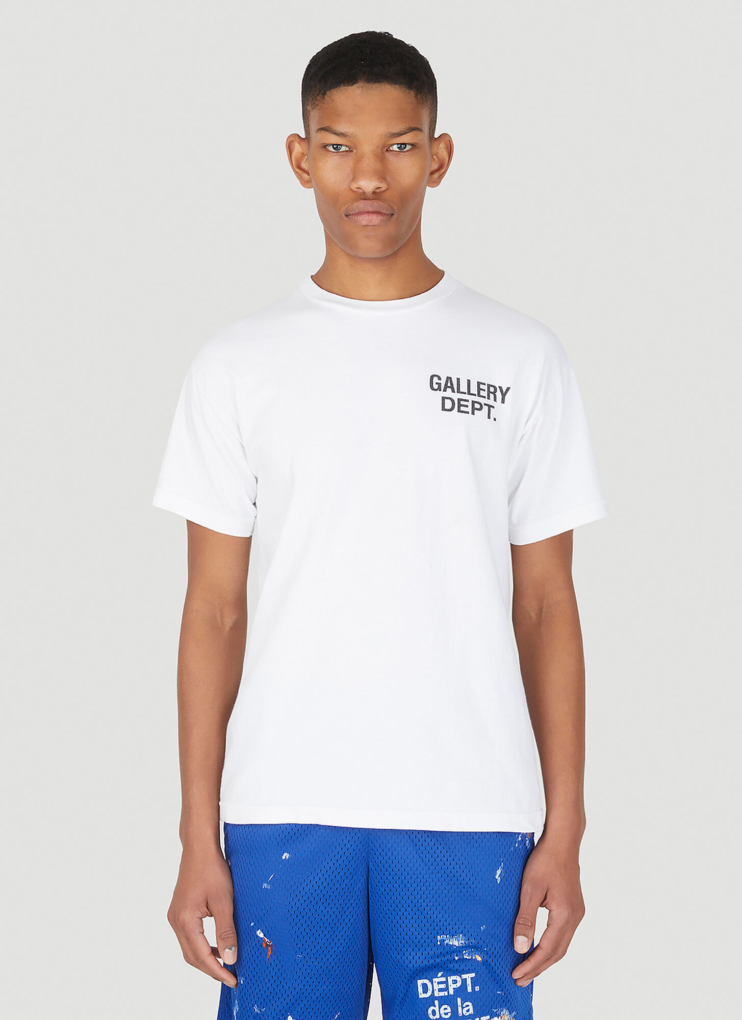 Gallery Dept. Men's White Other Materials T Shirt | ModeSens