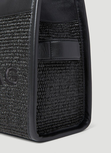 DTM Woven Medium Tote Bag Marc Jacobs DTM Woven Medium Tote Bag Black mcj0253019