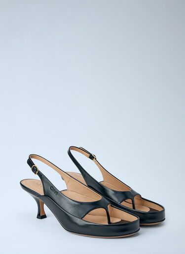 Chloé Junie Heeled Sandals Black chl0264024