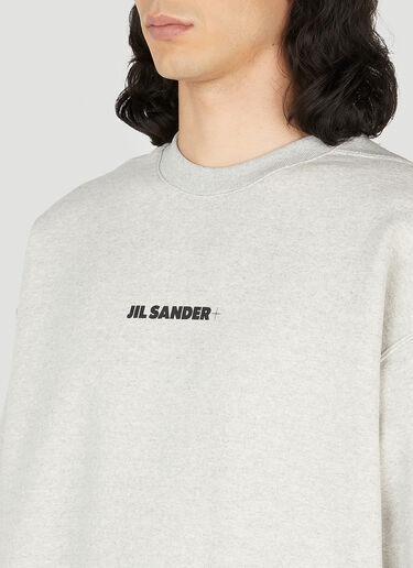 Logo Sweatshirt Jil Sander+ Logo Sweatshirt Grey jsp0151008