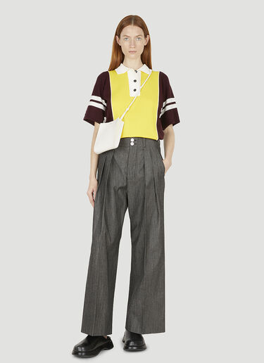 Tailored Pleated Pants Plan C Tailored Pleated Pants Grey plc0247017