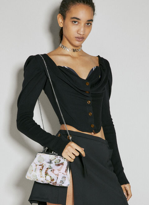 Vivienne Westwood グラニーフレームハンドバッグ ホワイト vvw0254059