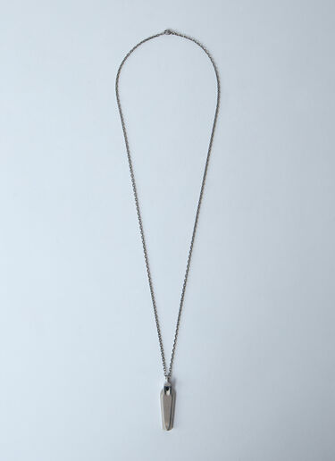 Rick Owens 사카퍼거스 참 목걸이 실버 ric0155041
