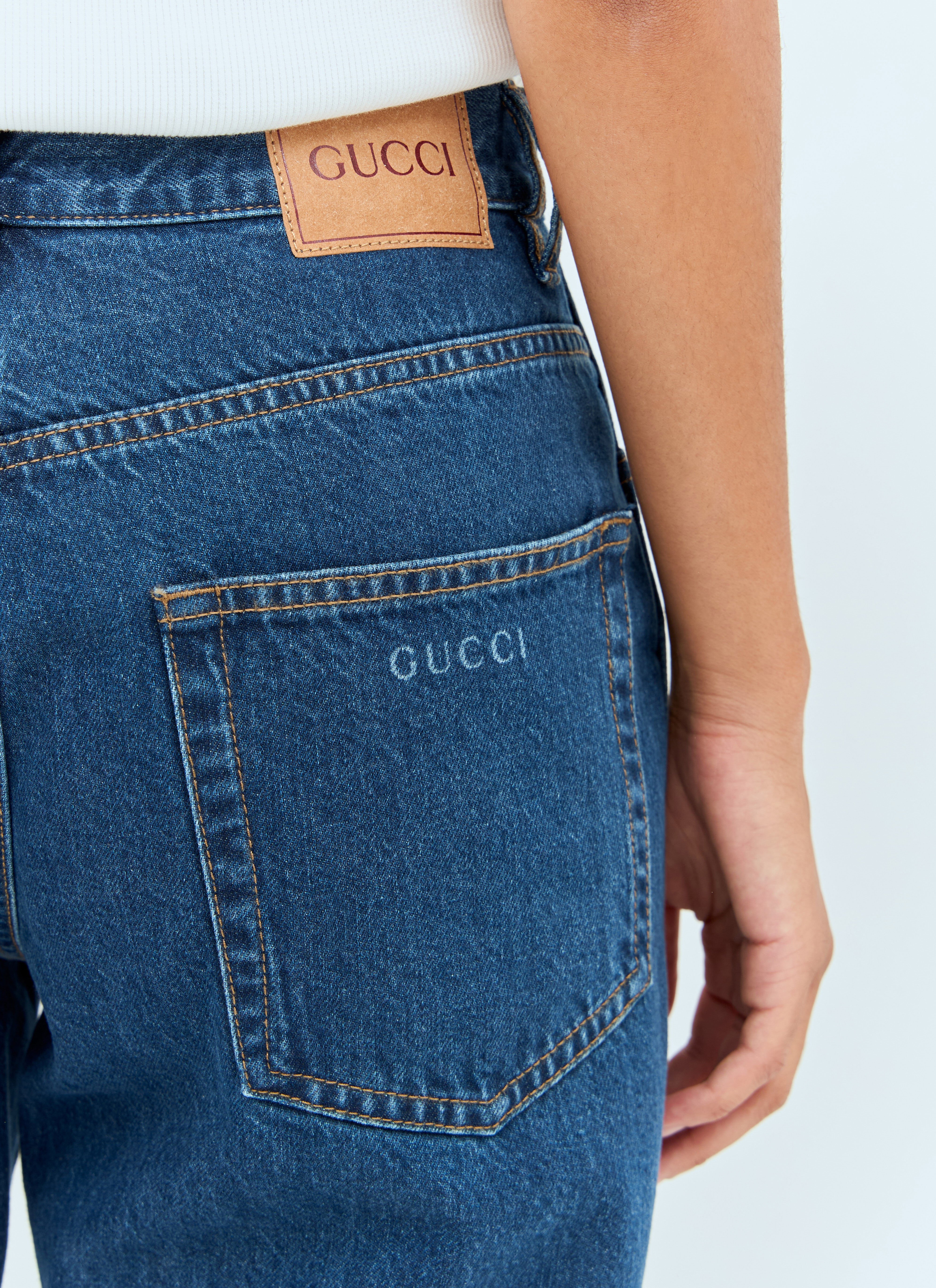 Gucci Women s Flared Jeans in Blue LN CC