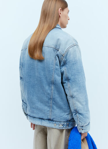 Acne Studios Oversized Padded Denim Jacket Blue acn0353002