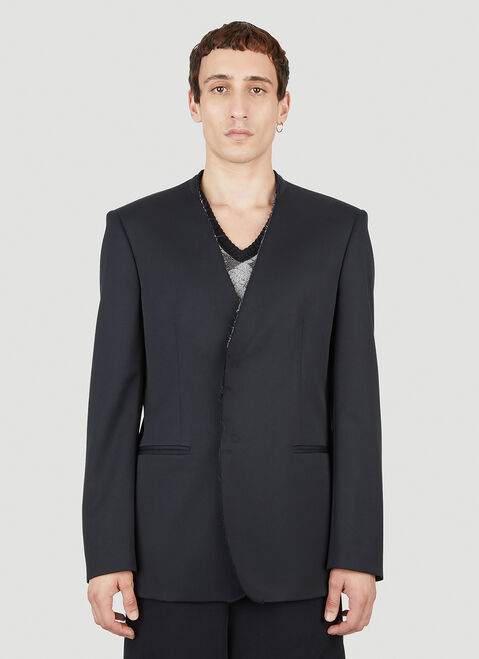 VTMNTS Raw Edge Blazer Grey vtm0350003