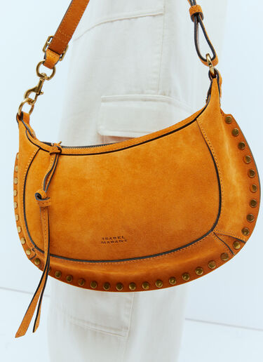 Isabel Marant オスカン ムーン レザーショルダーバッグ オレンジ ibm0253040