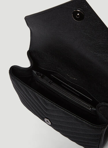 Saint Laurent College Medium Shoulder Bag Black sla0249167