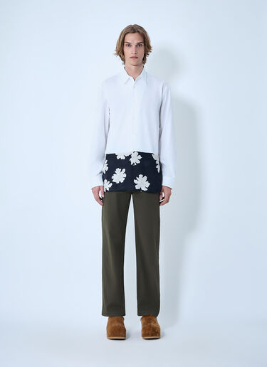 Dries Van Noten Capero Cotton Poplin Shirt White dvn0163006
