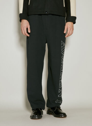 Awake NY Rhinestone Track Pants Black awk0154010