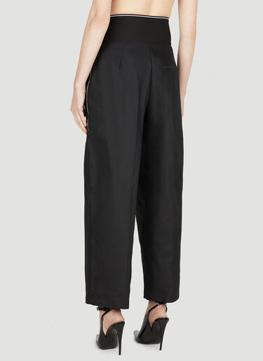Alexander Wang Logo Waistband Pants Black awg0251003