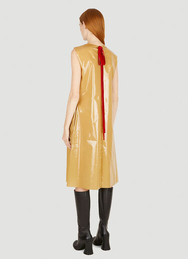 Raf Simons Ribbon Back Dress Beige raf0250006