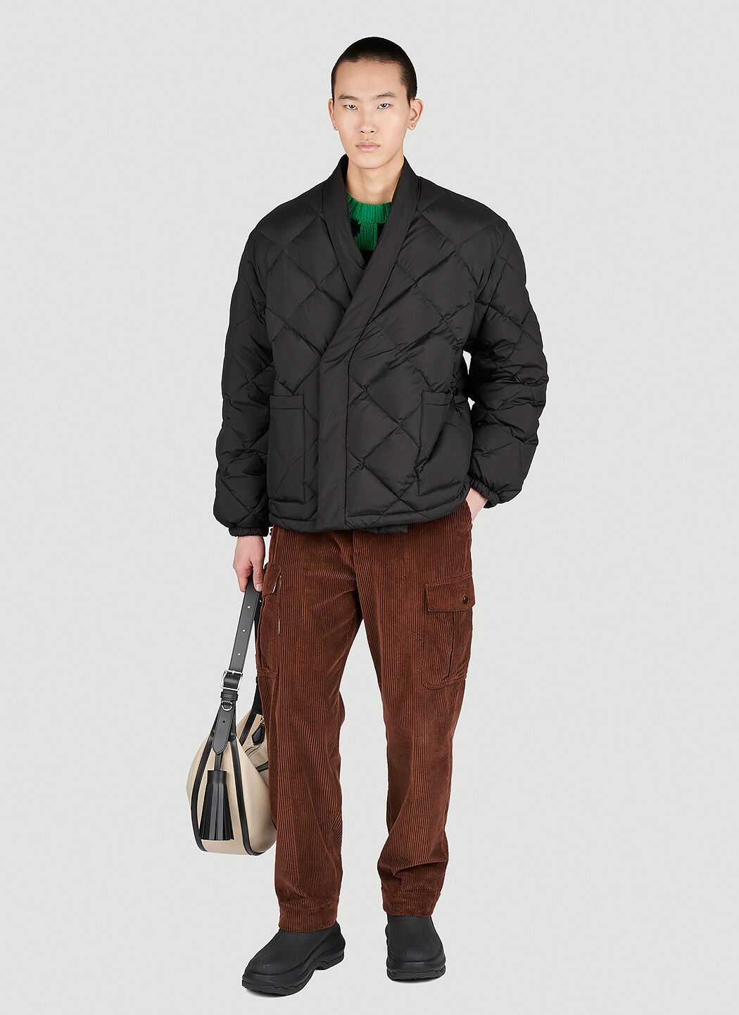 Kimono puffer jacket clearance