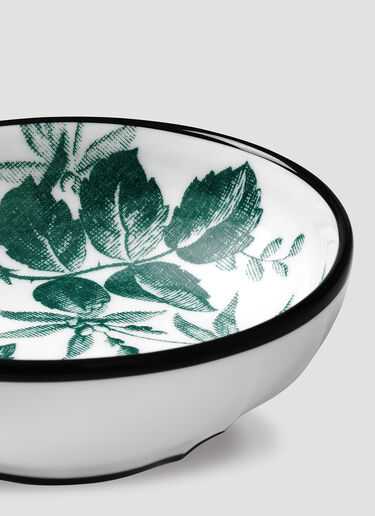 Gucci Set Of Two Herbarium Bowl Green wps0638369