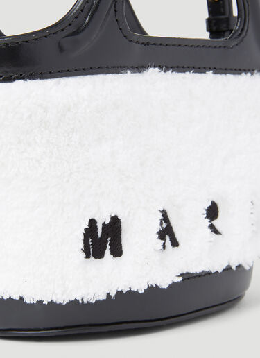 Marni Tropicalia 迷你水桶单肩包 白色 mni0252026