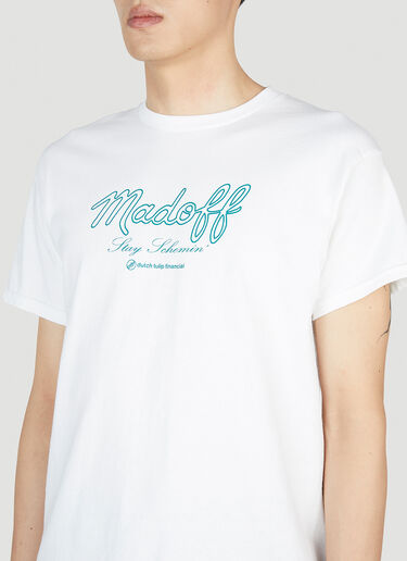 DTF.NYC Madoff Short Sleeve T-Shirt White dtf0152009