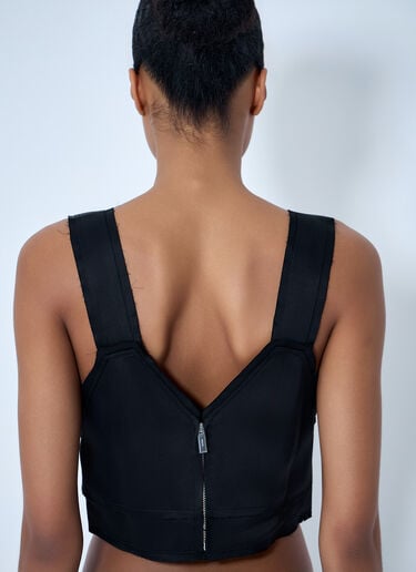 TOTEME V-neck Sleeveless Top Black tot0264022