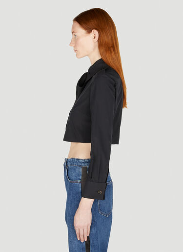 Gucci Cropped Shirt Black guc0252076