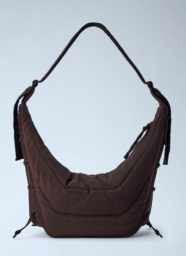 LN-CC® - Lemaire: Medium Soft Game Bag - Brown Lemaire Medium Soft Game Bag Brown lem0166036