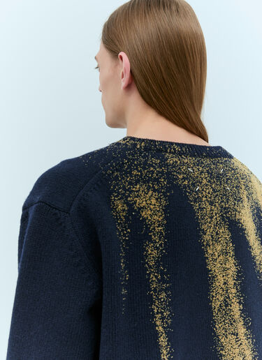 Sandstorm Sweater Maison Margiela Sandstorm Sweater Navy mla0154004