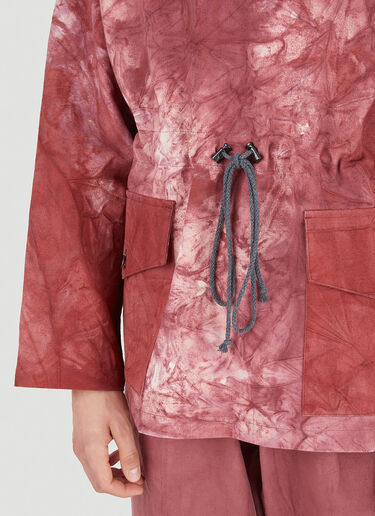 Marbled Pullover Parka Jacket Alive & More Marbled Pullover Parka Jacket Red aam0146001