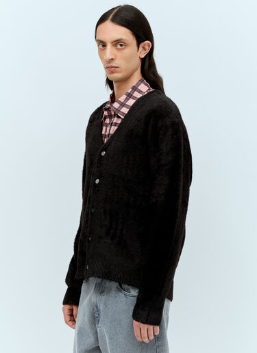 Stüssy Shaggy Cardigan Black sts0156010