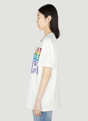 Gucci G-Loved Embellished T-Shirt White guc0251192