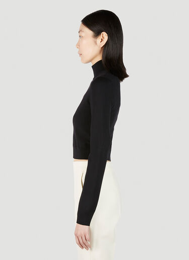 Balbo High Neck Knit Top Max Mara Balbo High Neck Knit Top Black max0251014