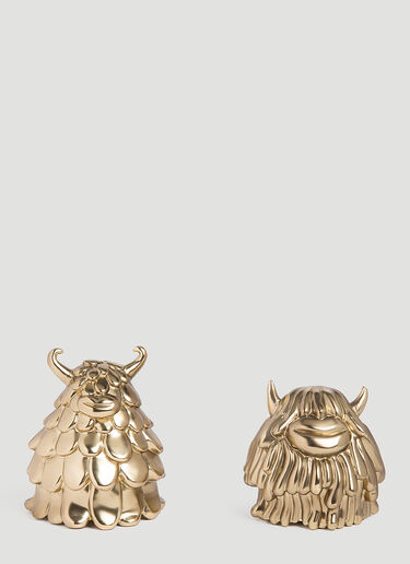Niki & Simon Salt and Pepper Shakers L'Objet Niki & Simon Salt and Pepper Shakers Gold wps0642315