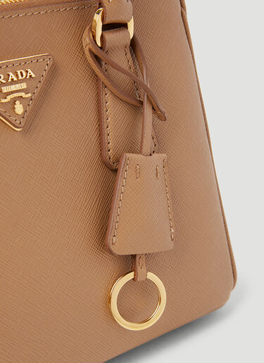 Prada Small Galleria Handbag Brown pra0254028