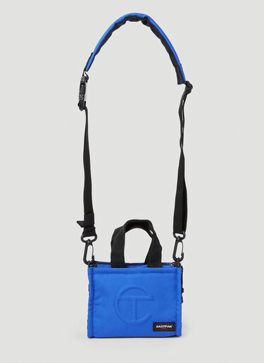 Eastpak x Telfar Shopper Convertible Small Tote Bag Blue est0351002