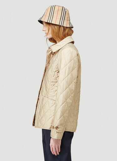 Burberry Quilted Jacket Beige bur0243100