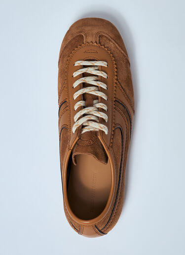 Dries Van Noten Suede Sneakers Brown dvn0257003