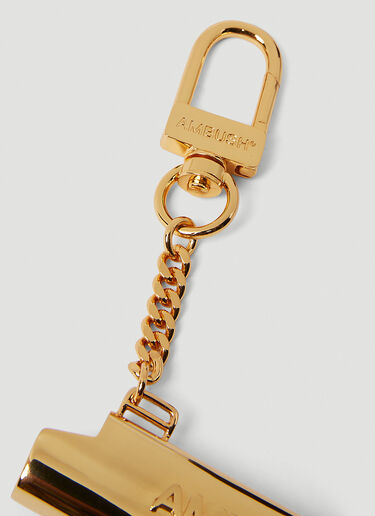 Ambush Logo Lighter Case Keyring Gold amb0149034