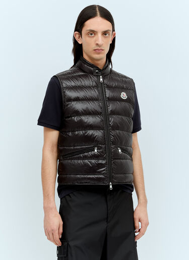 Moncler Gui Sleeveless Down Jacket Black mon0147018