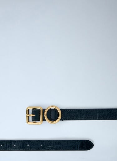 Jacquemus La Ceinture Regalo Fine Belt Black jac0264061