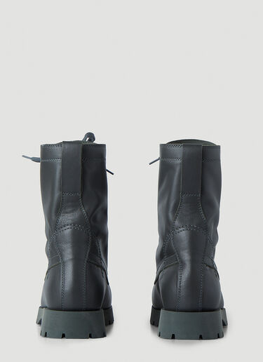 Jil Sander 军装靴 绿 jil0146045