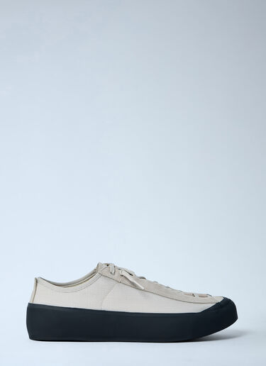 Stone Island Low-Top Sneakers Cream sto0164097