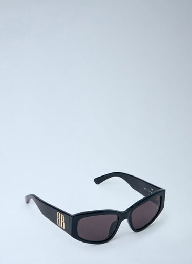 Balenciaga Nano D-Frame Sunglasses Black bal0263055