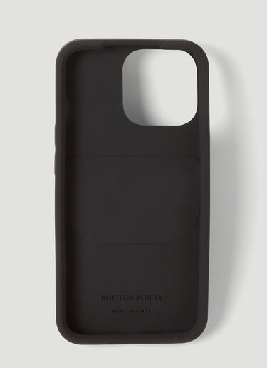 Bottega Veneta iPhone 13 Pro & AirPods 폰 케이스 블랙 bov0151097