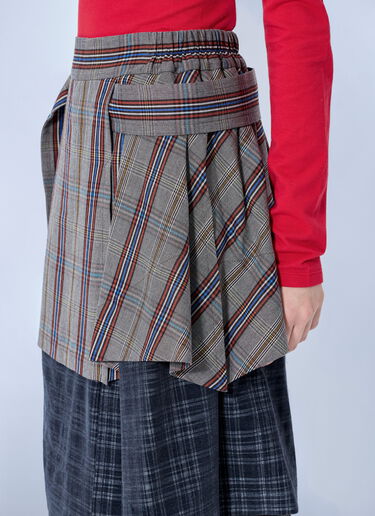 LN-CC® - Vivienne Westwood: Long Meghan Kilt - Beige Vivienne Westwood Long Meghan Kilt Beige vvw0265004