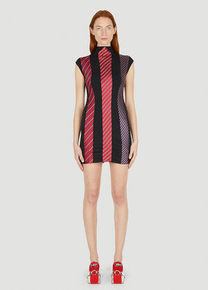 PROTOTYPES Jersey Tie Dress Black typ0250003