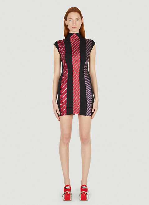 PROTOTYPES Jersey Tie Dress Black typ0350013