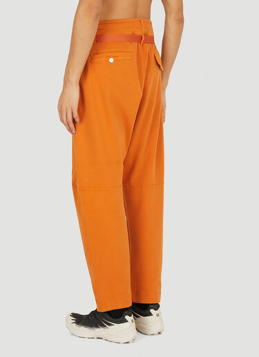 Stone Island Shadow Project Relaxed Chino Pants Orange shd0150024